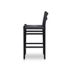 Lomas Outdoor Counter Stool Vintage Coal Side View 237996-005