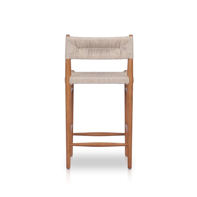 Lomas Outdoor Stool - Vintage White