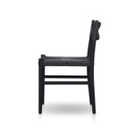 Lomas Outdoor Dining Chair Vintage Coal Side View Four Hands