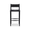 Lomas Outdoor Bar Stool Vintage Coal Front Facing View 237996-006