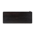 Four Hands Lorik Desk Worn Black Acacia Top View