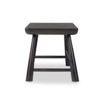 Lorik Desk Worn Black Acacia Side View 239019-002