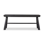 Lorik Desk Worn Black Acacia Front Facing View 239019-002