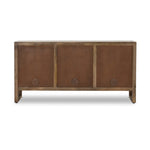 Lorne Media Console Dusty Reeded Brown Back View 226057-003
