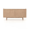 Lula Outdoor Sideboard Washed Brown-FSC Back View Four Hands