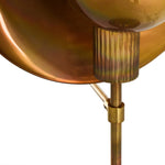 Four Hands Lund Table Lamp Burnt Brass Detail