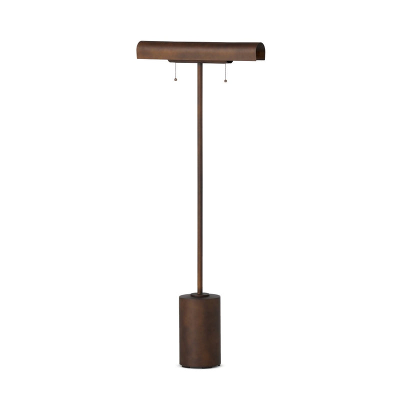 Luther Floor Lamp Rust Front Facing View 241978-002