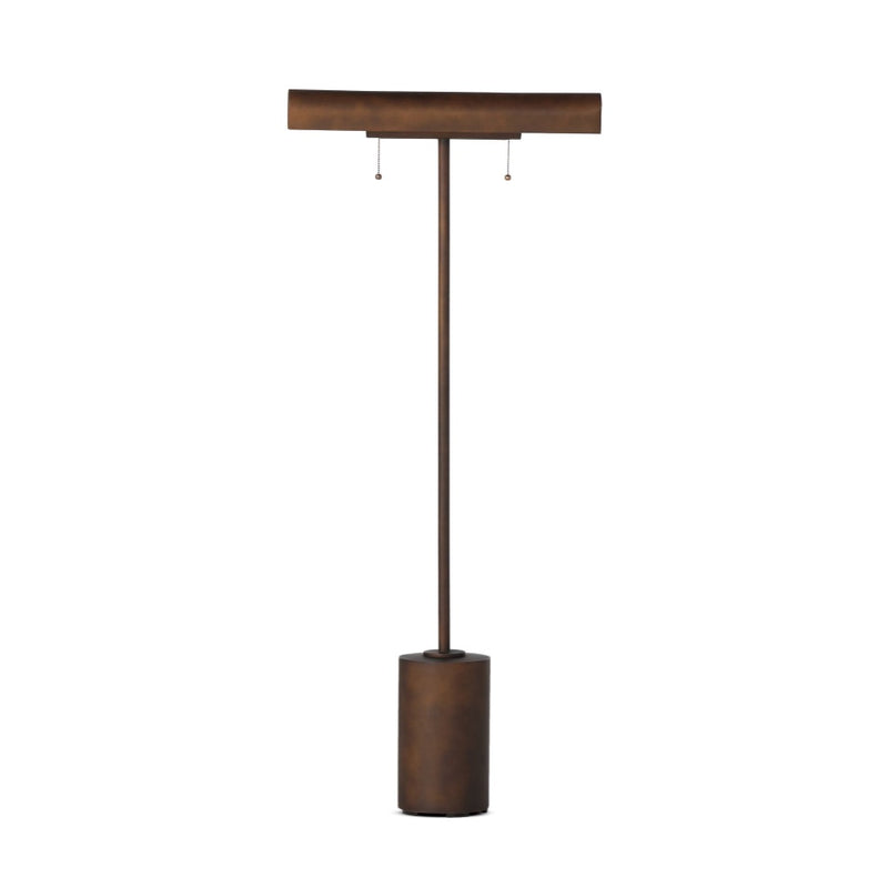 Luther Floor Lamp Rust Front Facing View 241978-002