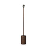 Four Hands Luther Floor Lamp Rust Side View