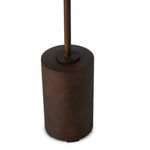 Luther Floor Lamp Rust Base Four Hands