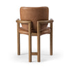 Madeira Dining Chair Chaps Saddle Back View 229549-002