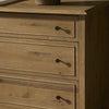 Four Hands Maggie 6 Drawer Dresser Aged Smoked Oak Resawn Staged View