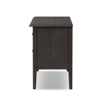 Maggie Nightstand Smoked Black Oak Veneer Side View 246654-002