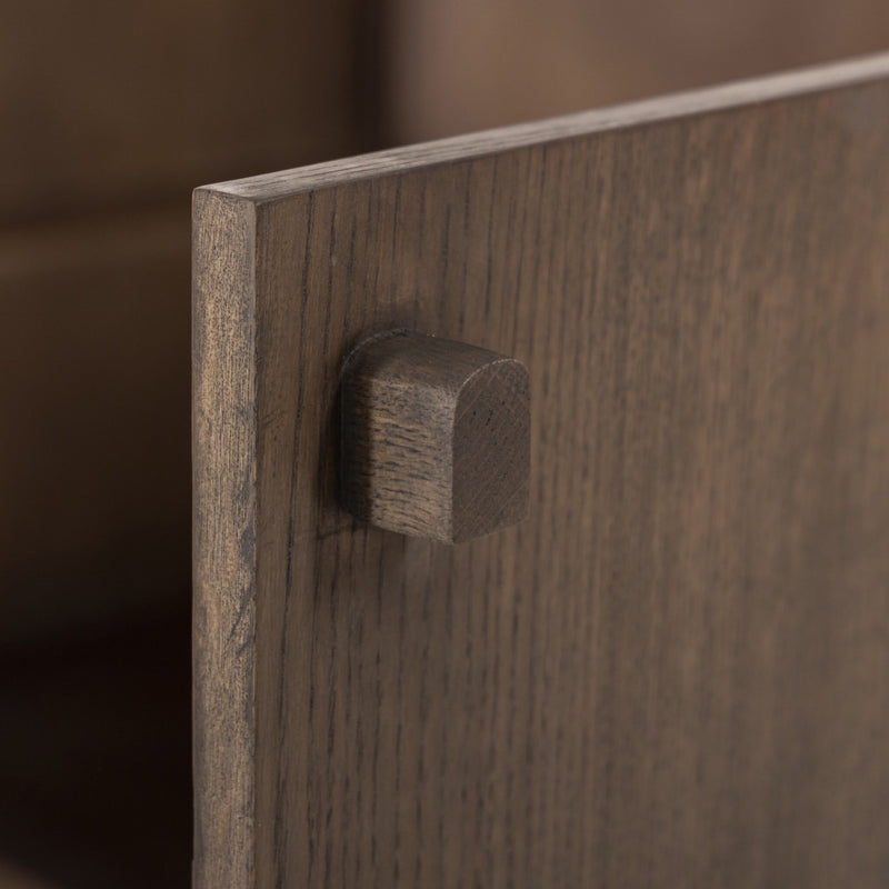 Four Hands Malmo Sideboard Aged Natural Oak Handles