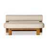 Malta Outdoor Sofa Faye Sand Front Facing View 233636-001
