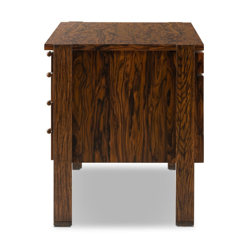 Marcela Desk Natural Morado Veneer Side View 242280-001