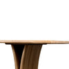 Marcon Dining Table Natural Reclaimed French Oak Tabletop Detail 242190-001