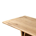 Marcon Dining Table Natural Reclaimed French Oak Tabletop Corner Four Hands