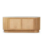 Mariah Sideboard Light Blonde Oak Back View 230204-004