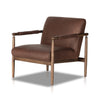 Markia Chair Brickhouse Dark Brown Angled View 230991-001