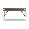 Markia Desk Aged Oak Veneer Back View 233749-001