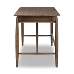 Markia Desk Aged Oak Veneer Side View Four Hands