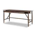 Four Hands Markia Desk Aged Oak Veneer Angled View