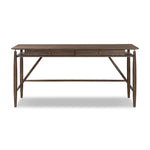 Markia Desk Aged Oak Veneer Front Facing View 233749-001