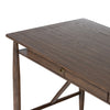 Markia Desk Aged Oak Veneer Drawers Four Hands