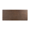 Markia Executive Desk Aged Oak Veneer Top View Four Hands