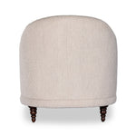 Marnie Chaise Lounge Knoll Sand Back View Four Hands