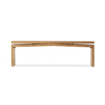 Four Hands Matthes Large Console Table Sierra Rustic Natural Front Facing View