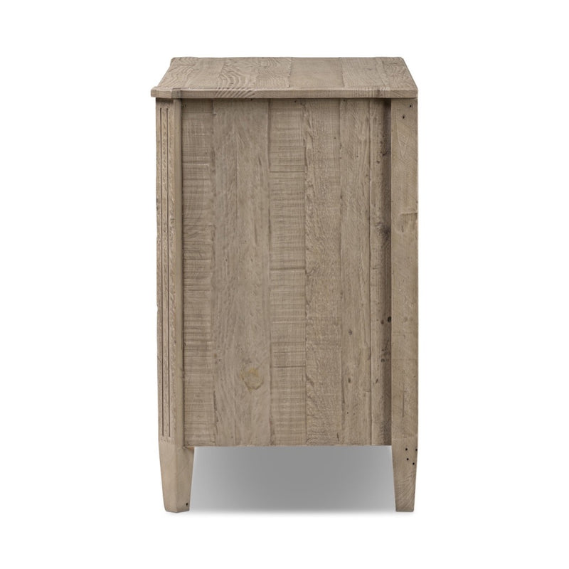 Matthew Chest Weathered Blonde Pine Side View 229770-002