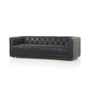 Maxx 86" Sofa Heirloom Black Angled View Four Hands