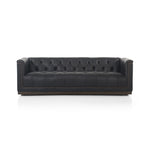 Maxx 86" Sofa Heirloom Black Front Facing View 109492-002