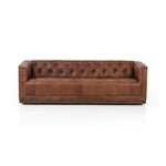 Four Hands Maxx 86" Sofa Heirloom Sienna Front Facing View