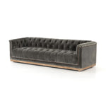 Maxx Sofa Sapphire Birch Angled View Four Hands