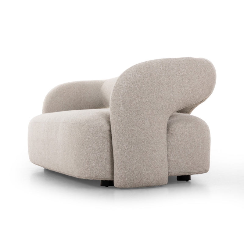 Mazie Sofa Crete Pebble Angled View 241283-002