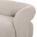 Mazie Sofa Crete Pebble Plush Armrest 241283-002