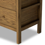 Meadow 6 Drawer Dresser Tawny Oak Legs Detail Four Hands