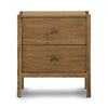 Meadow Nightstand Tawny Oak Front Facing View 229567-003