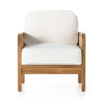 Four Hands Merit Outdoor Chair Venao Ivory Front Facing View