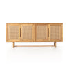 Four Hands Merit Outdoor Sideboard Natural Teak-FSC Front Facing View