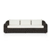 Messina Outdoor Sofa Venao Ivory Front Facing View 233661-003