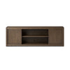 Miko Media Console Fawn Oak Veneer Front View Four Hands