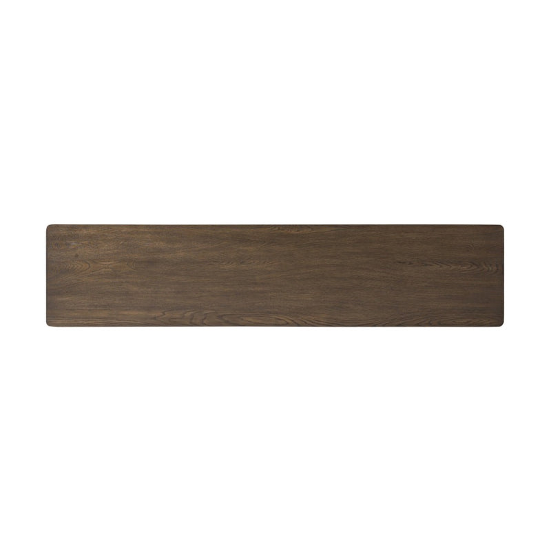 Miko Media Console Fawn Oak Veneer Top View 245969-001