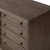 Four Hands Miko Media Console Fawn Oak Veneer Handles