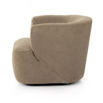 Mila Swivel Chair Sheepskin Camel Side View 107195-014