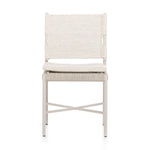 Miller Outdoor Dining Chair Faye Sand Front Facing View Four Hands