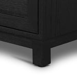 Four Hands Millie 6 Drawer Dresser Drifted Matte Black Veneer Legs